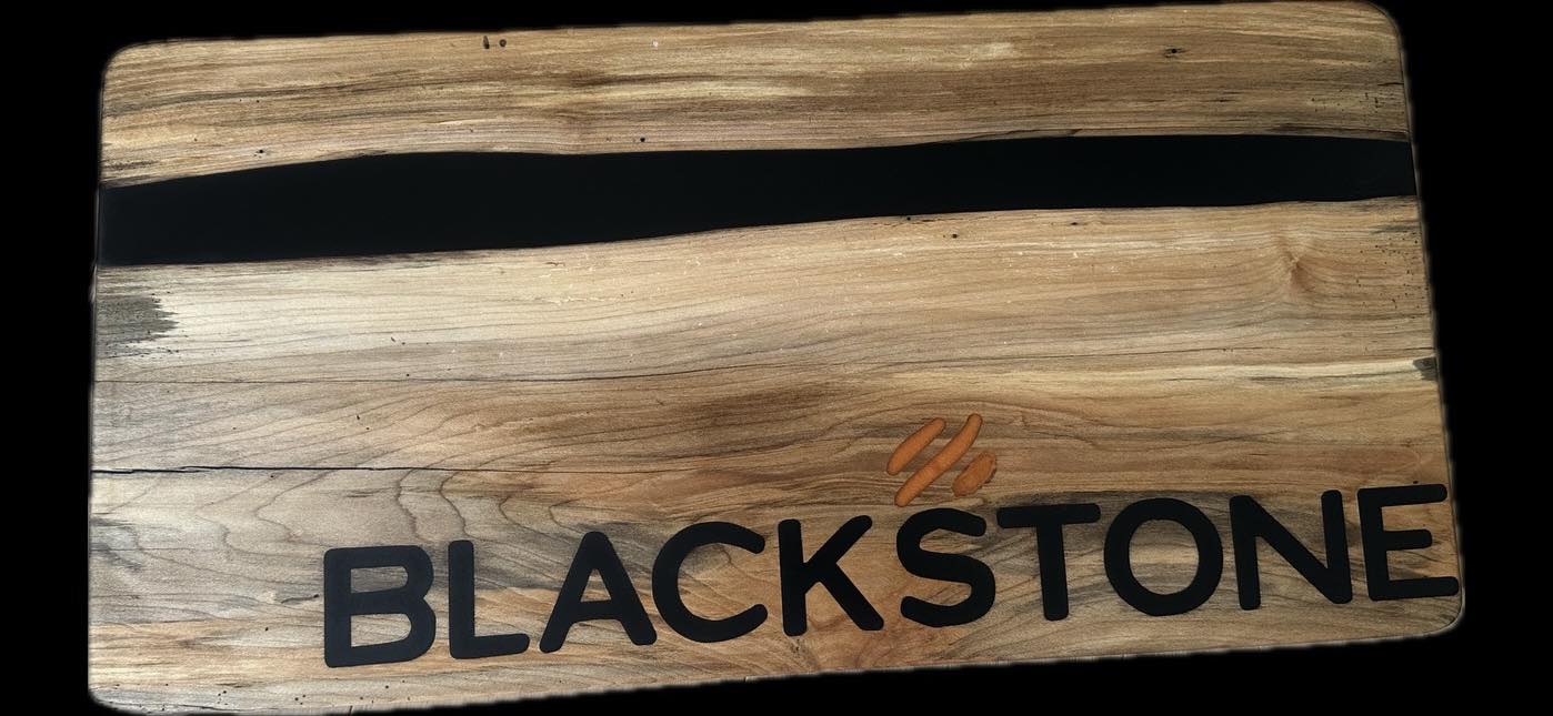 Custom Wood & Epoxy Charcuterie Board