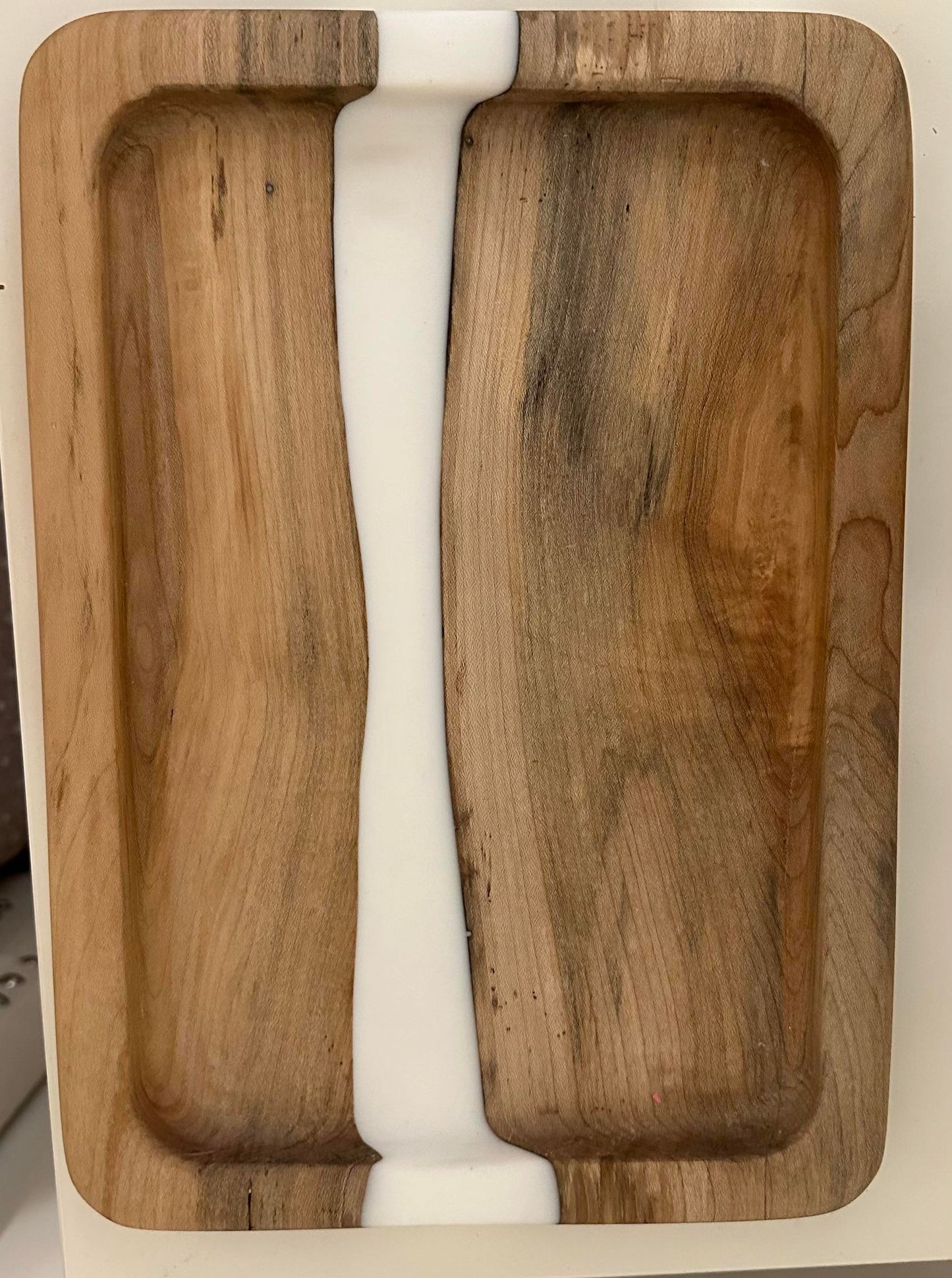 Custom Wood & Epoxy Wood Tray