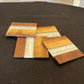 Custom Wood & Epoxy Coasters