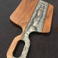 Wood and Epoxy Serving Board - Gunpowder Grey Resin