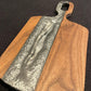 Wood and Epoxy Serving Board - Gunpowder Grey Resin