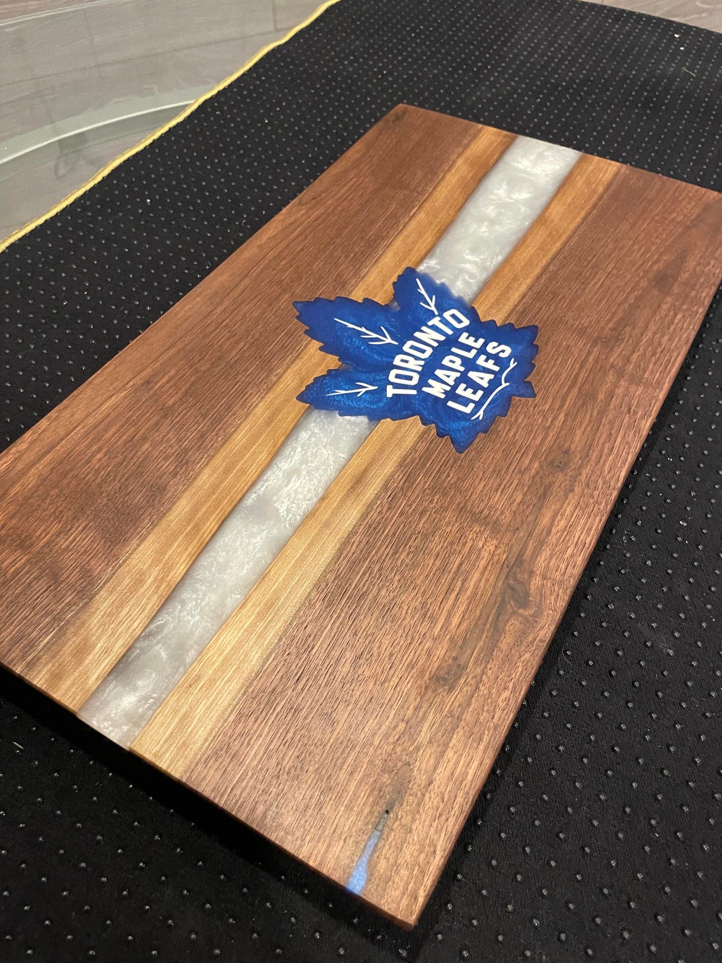 Custom Wood & Epoxy Charcuterie Board