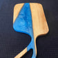 Wood and Epoxy Serving Board - Blue Resin