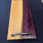 Wood and Epoxy Serving Board -Burgundy Resin